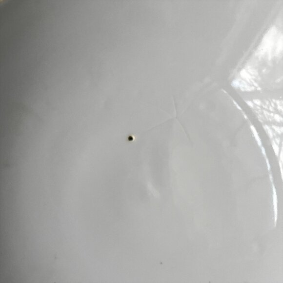 Vintage Canton Pagoda Porcelain Covered Dish Bowl Tureen Blue and White - Picture 8 of 10